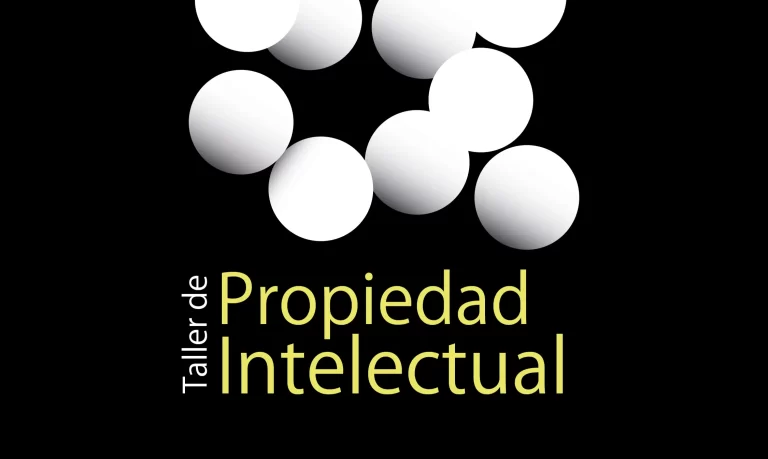 Afiche Taller de Propiedad Intelectual