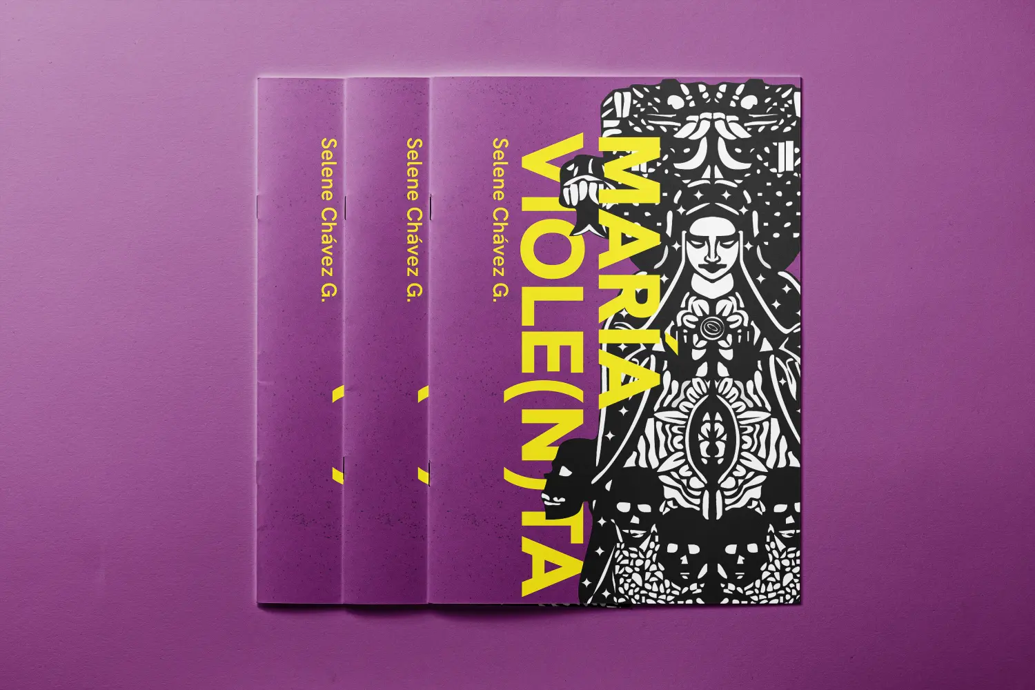 Mock Up portada María Viole(n)ta